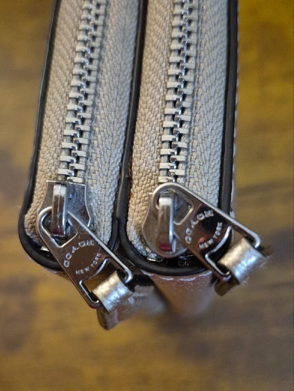 Coach compact double